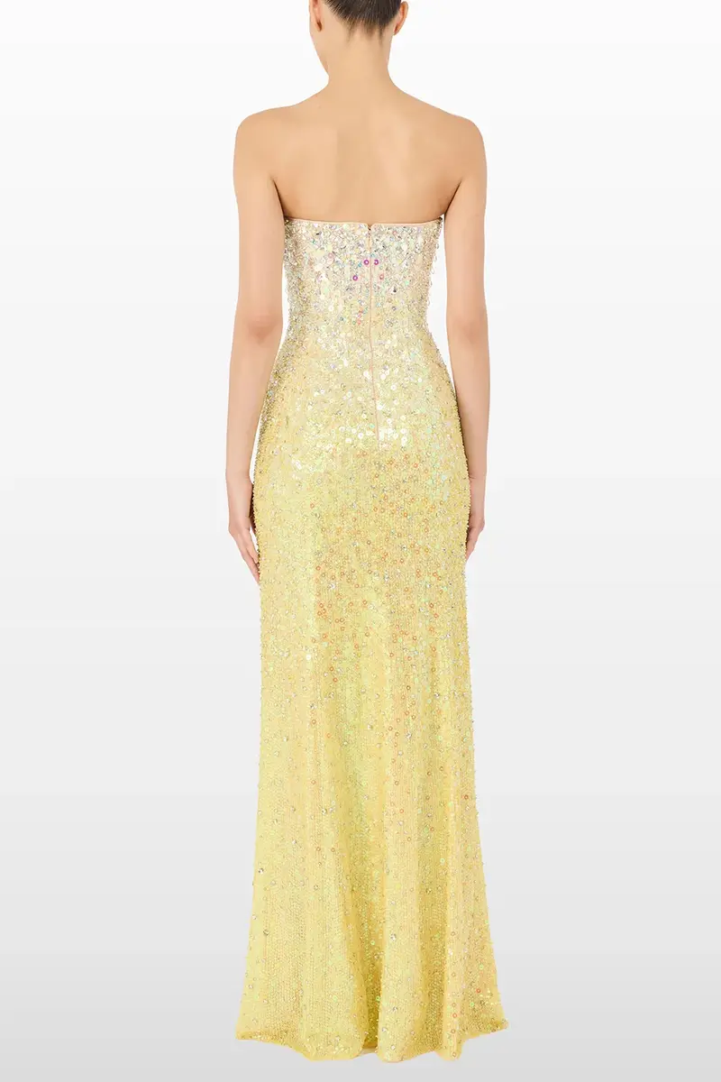 Jenny Packham Marle Saint Embellished Strapless Maxi Dress | Thumbnail 5 Jenny Packham Marle Saint Embellished Strapless Maxi Dress | Thumbnail 5