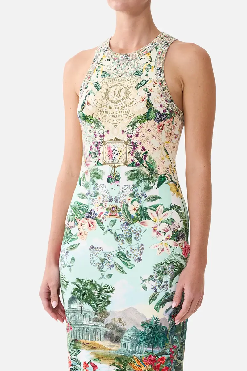 Camilla Jersey Tank Midi Dress | Thumbnail 2
