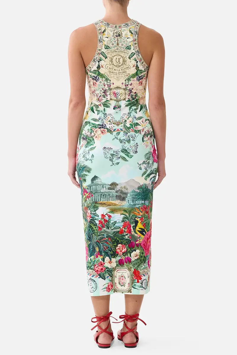 Camilla Jersey Tank Midi Dress | Thumbnail 4