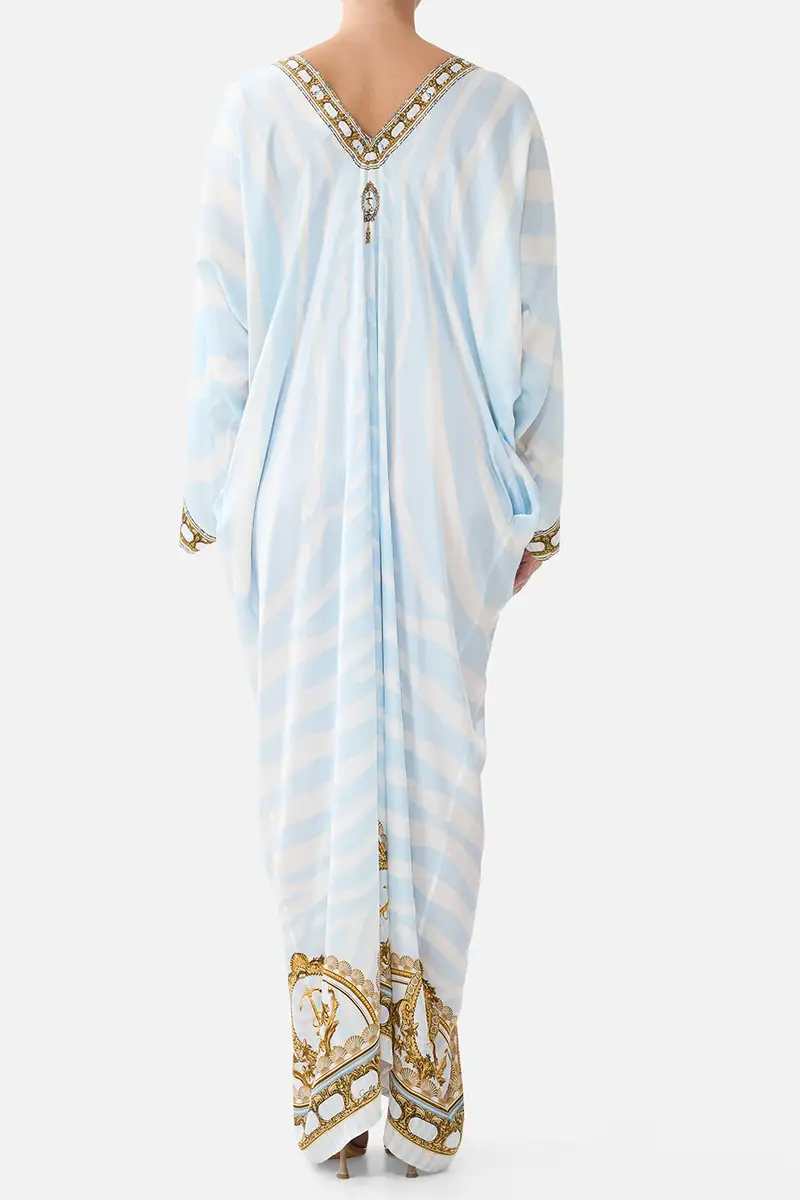 Camilla Draped Kaftan Maxi Dress | Thumbnail 4