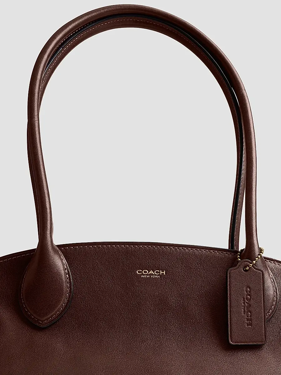 Coach Women's Soft Empire 34 Leather Carryall | Thumbnail 4 Coach Women's Soft Empire 34 Leather Carryall | Thumbnail 4