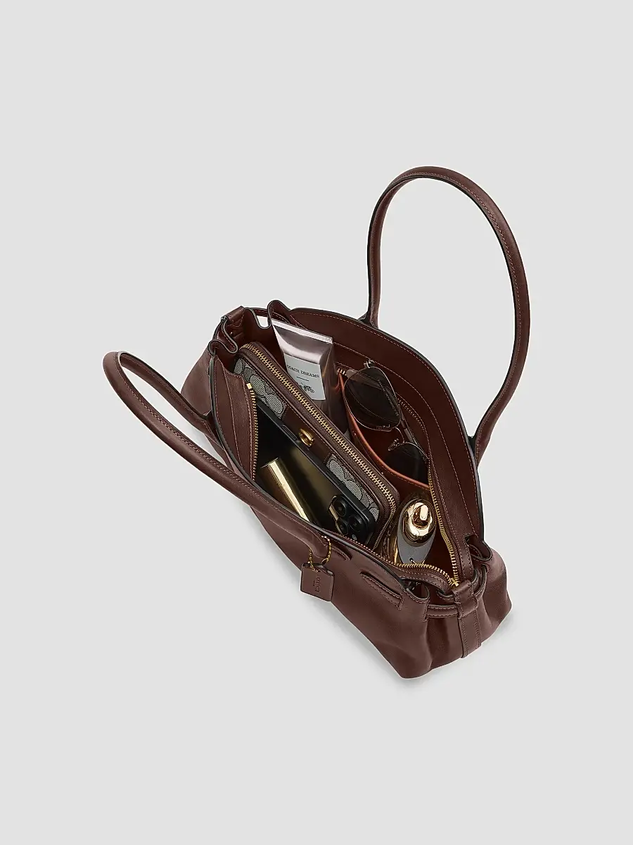 Coach Women's Soft Empire 34 Leather Carryall | Thumbnail 6 Coach Women's Soft Empire 34 Leather Carryall | Thumbnail 6