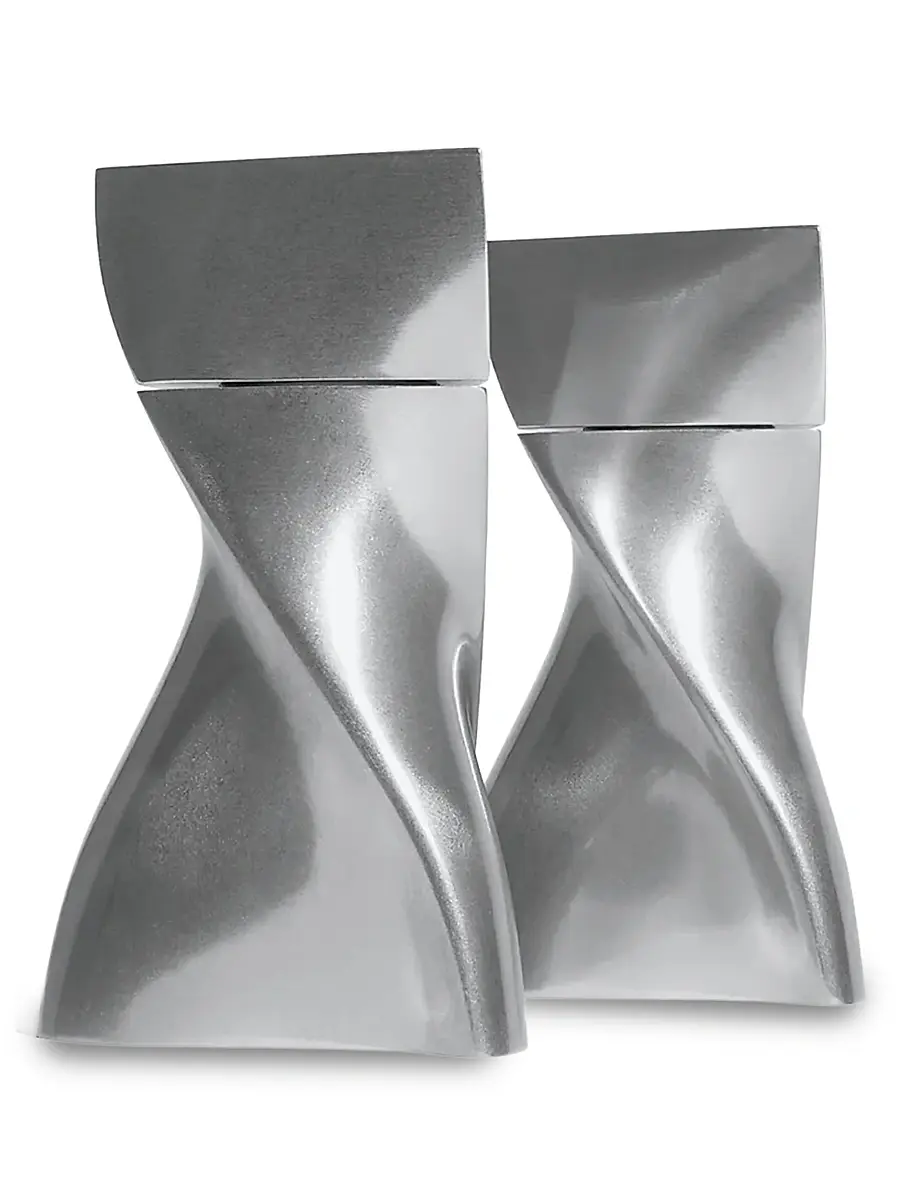 Zaha Hadid Design Duo Mini Salt & Pepper Grinders Set | Thumbnail 2 Zaha Hadid Design Duo Mini Salt & Pepper Grinders Set | Thumbnail 2