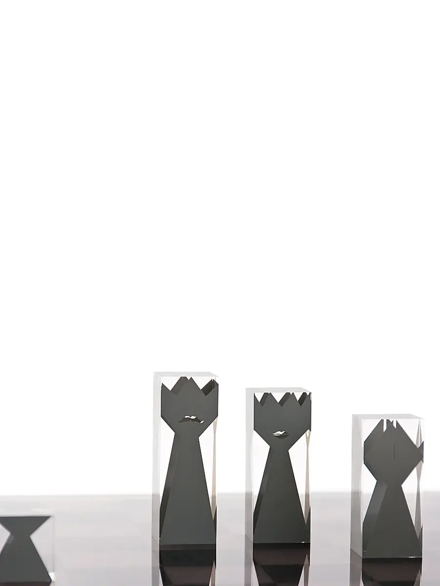 Jonathan Adler Acrylic Chess Set | Thumbnail 4