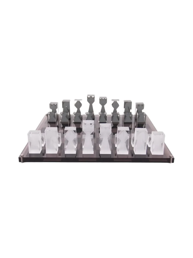 Jonathan Adler Acrylic Chess Set