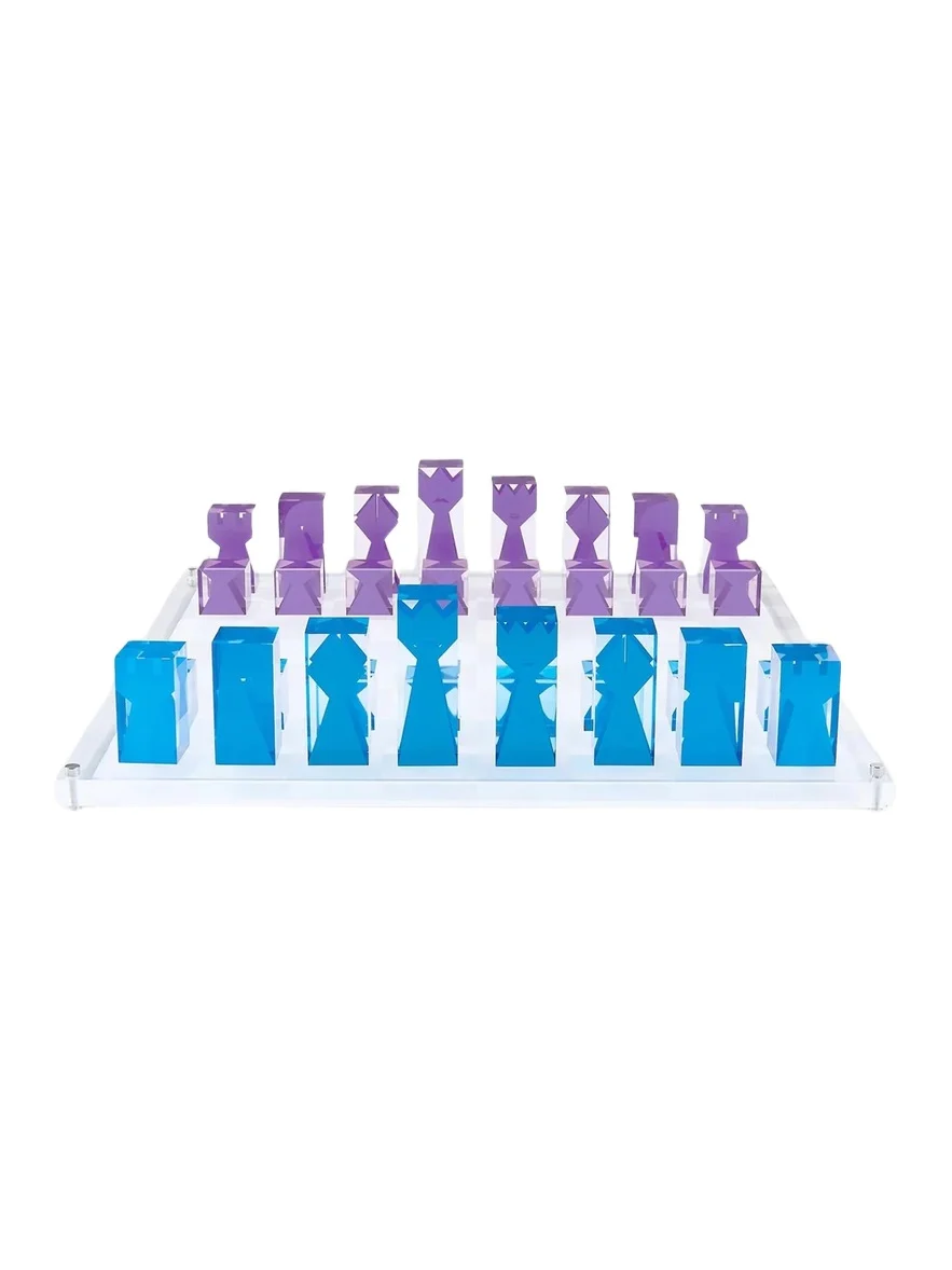Jonathan Adler Acrylic Chess Set