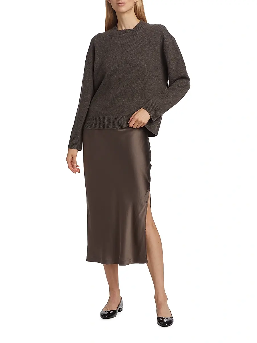 TWP Women's Blythe Silk Midi-Skirt | Thumbnail 2 TWP Women's Blythe Silk Midi-Skirt | Thumbnail 2