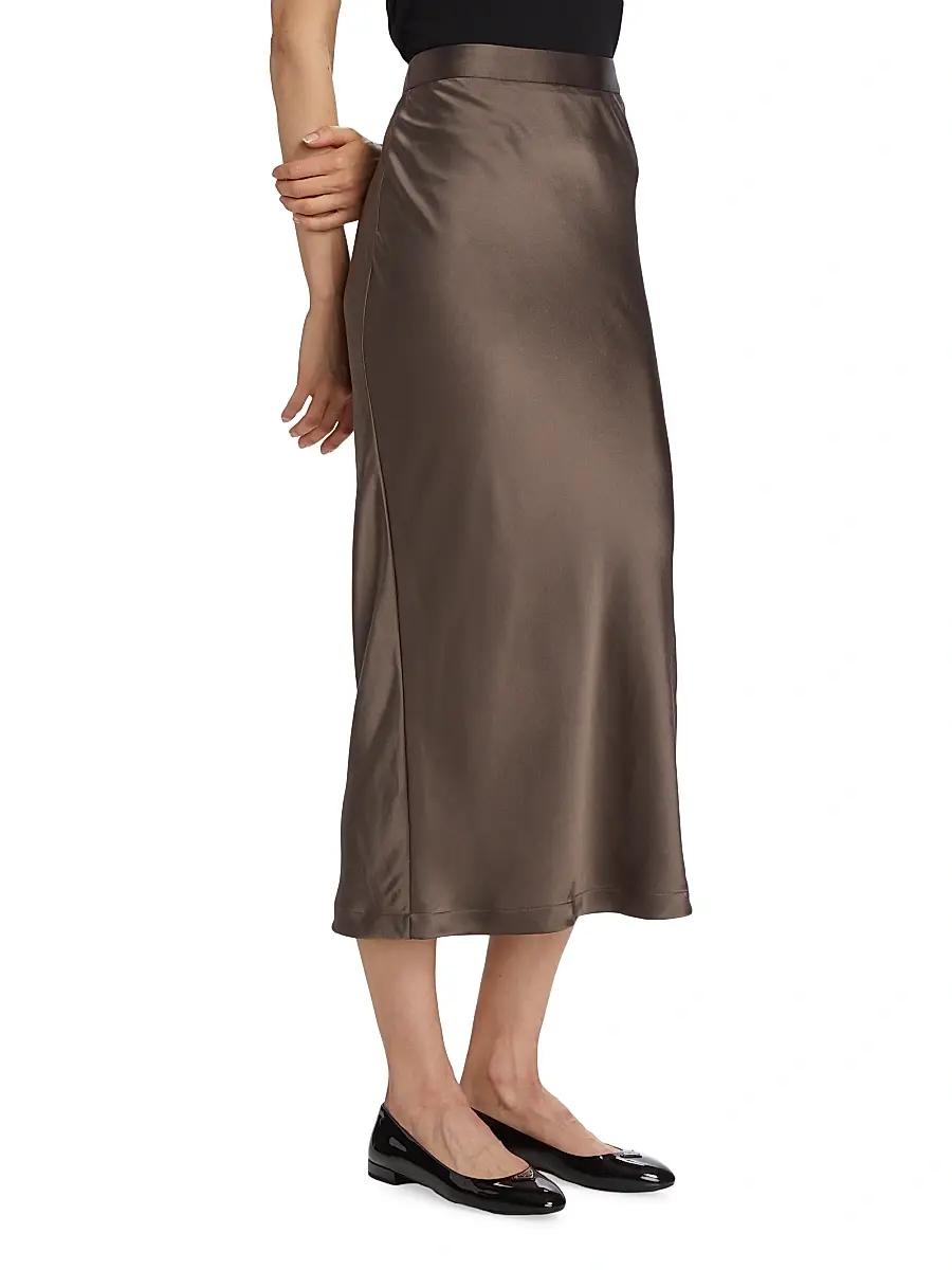 TWP Women's Blythe Silk Midi-Skirt | Thumbnail 4 TWP Women's Blythe Silk Midi-Skirt | Thumbnail 4