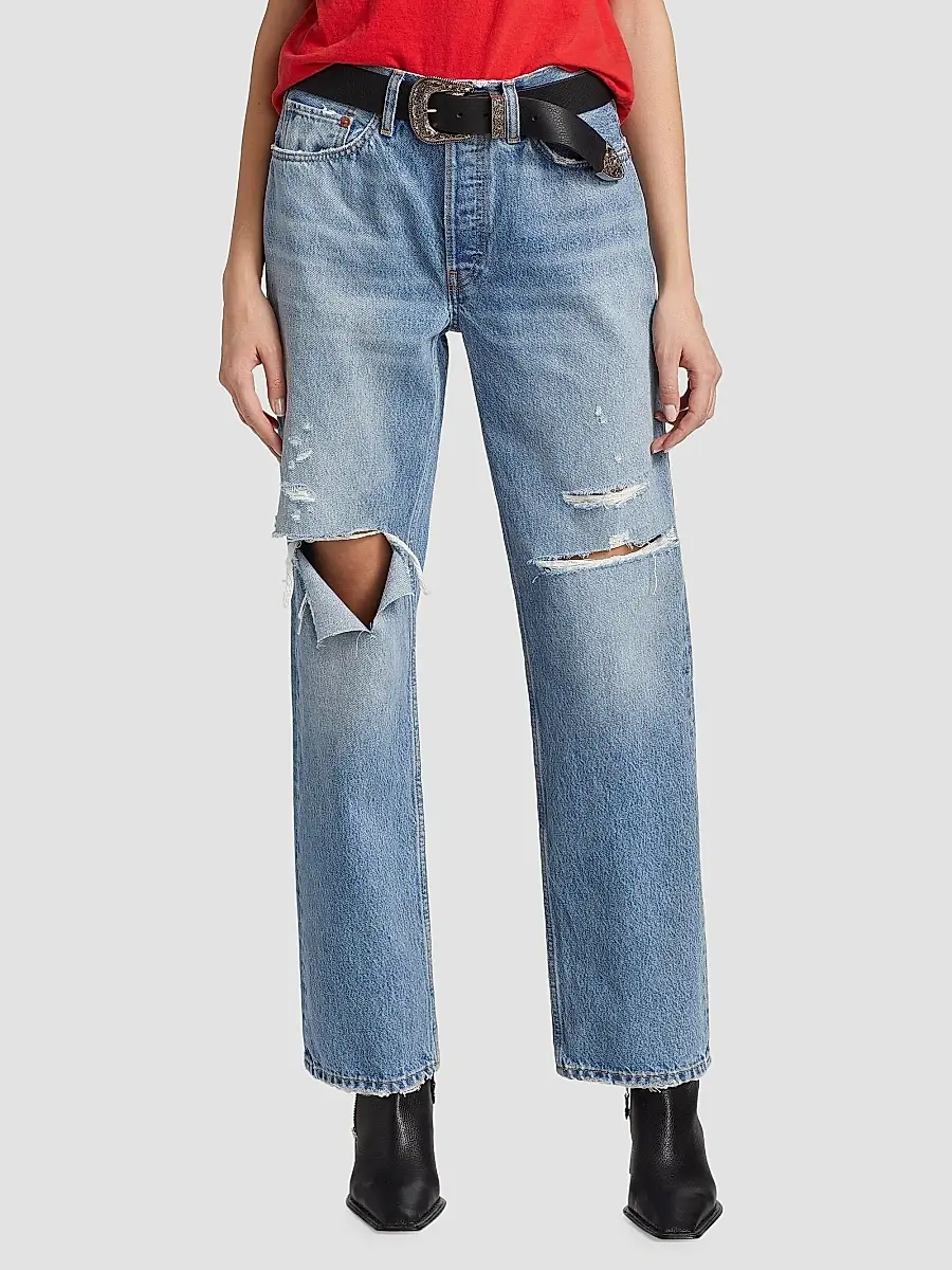 RE/DONE Women's 90s Comfy High-Rise Jeans | Thumbnail 3 RE/DONE Women's 90s Comfy High-Rise Jeans | Thumbnail 3