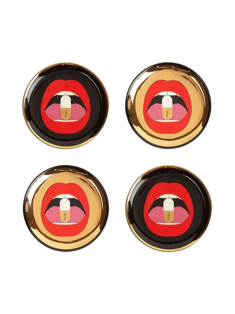 Jonathan Adler Full Dose Coasters/Set of 4