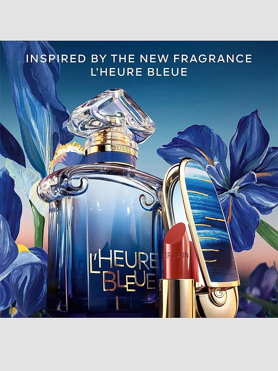 Guerlain L'Heure Bleue Rouge G Customizable Lipstick Case | Thumbnail 6