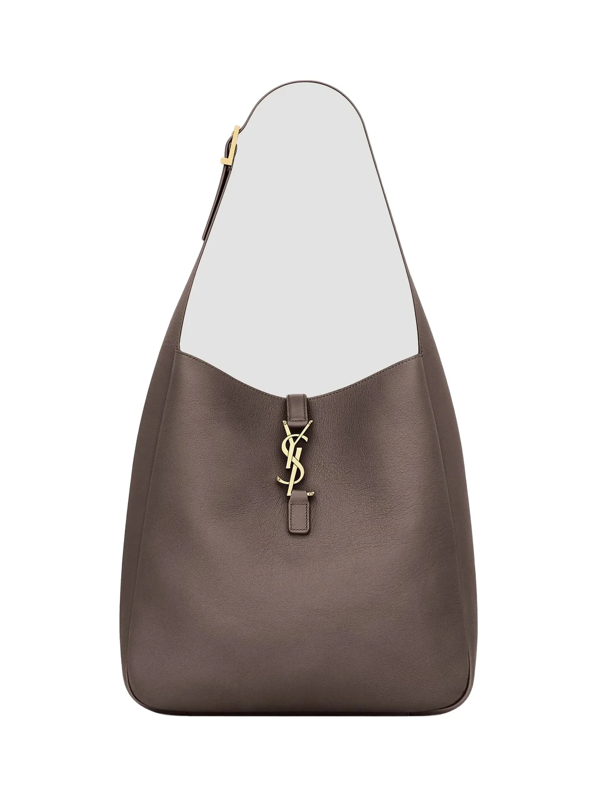Saint Laurent Women's Le 5 &Agrave 7 Supple Large Shoulder Bag in Grained Leather - Arabica