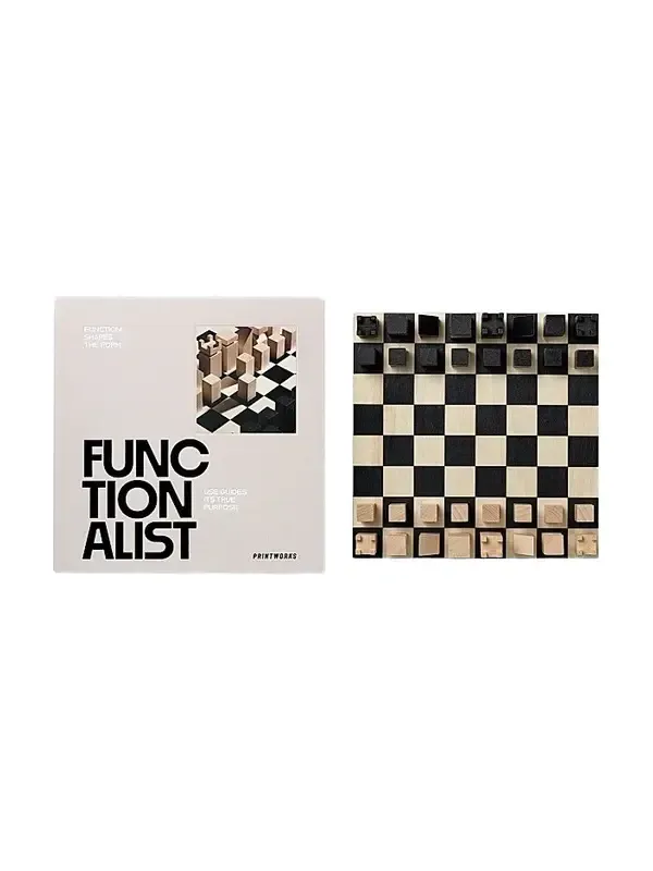 Printworks The Legacy Collection Wood Chess Set