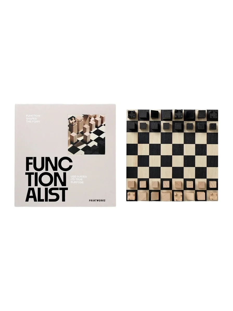 Printworks The Legacy Collection Wood Chess Set