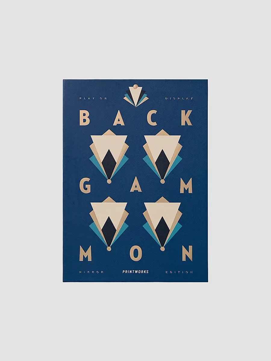 Printworks Classic Art Of Backgammon Mirror Set | Thumbnail 2 Printworks Classic Art Of Backgammon Mirror Set | Thumbnail 2