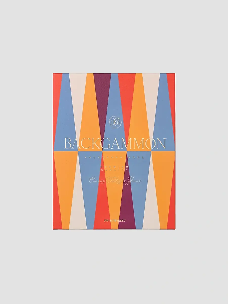 Printworks Geometric Lacquered Backgammon Set | Thumbnail 2