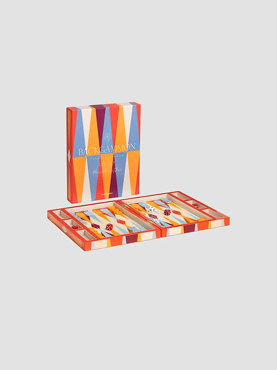 Printworks Geometric Lacquered Backgammon Set | Thumbnail 4