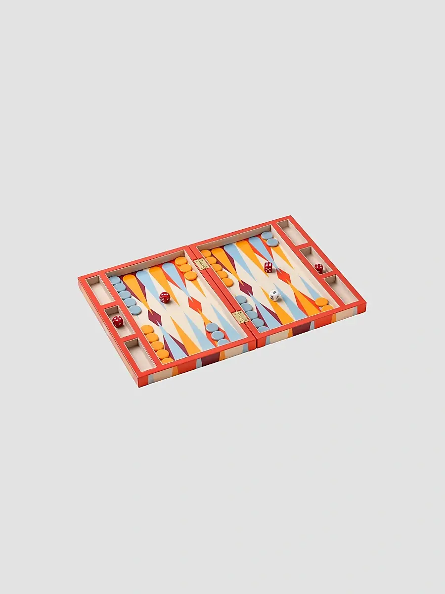 Printworks Geometric Lacquered Backgammon Set | Thumbnail 6