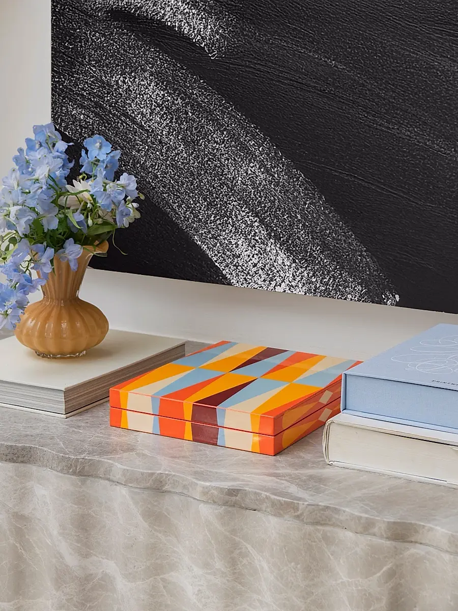 Printworks Geometric Lacquered Backgammon Set | Thumbnail 8