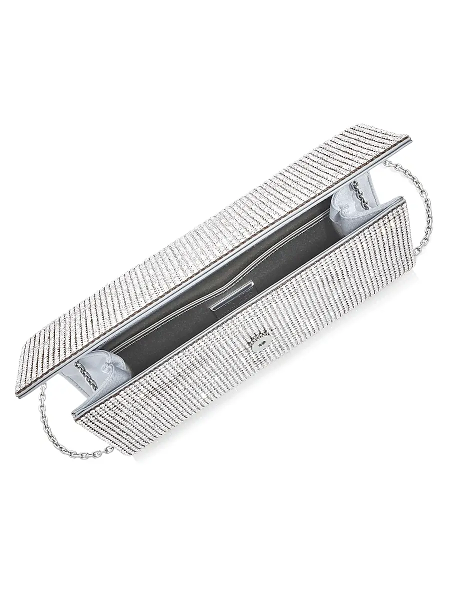 Judith Leiber Couture Women's Perry Crystal-Embellished Clutch-On-Chain | Thumbnail 2 Judith Leiber Couture Women's Perry Crystal-Embellished Clutch-On-Chain | Thumbnail 2