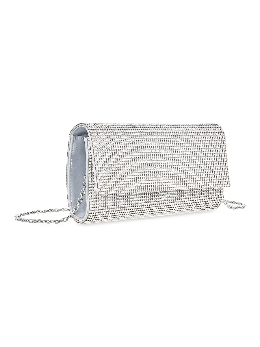 Judith Leiber Couture Women's Perry Crystal-Embellished Clutch-On-Chain | Thumbnail 3 Judith Leiber Couture Women's Perry Crystal-Embellished Clutch-On-Chain | Thumbnail 3