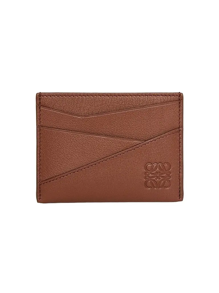Loewe Men's Puzzle Edge Leather Card Case