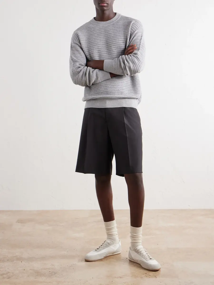 Frescobol Carioca Jardim Merino Wool Sweater - Men | Thumbnail 2 Frescobol Carioca Jardim Merino Wool Sweater - Men | Thumbnail 2