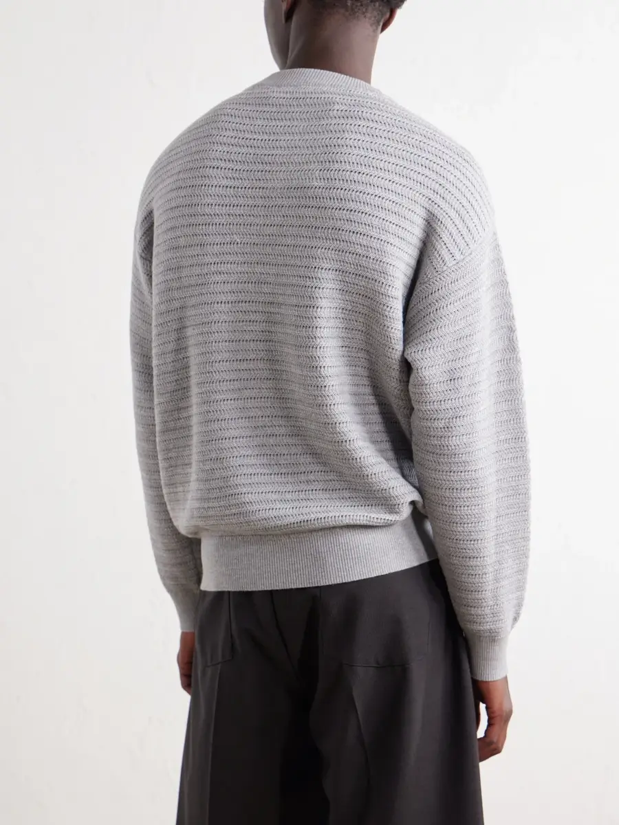 Frescobol Carioca Jardim Merino Wool Sweater - Men | Thumbnail 4 Frescobol Carioca Jardim Merino Wool Sweater - Men | Thumbnail 4