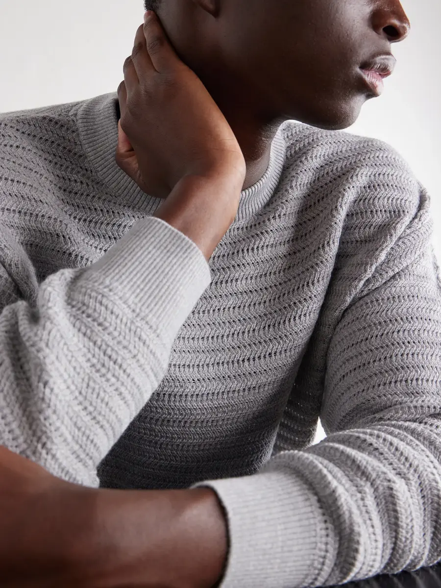 Frescobol Carioca Jardim Merino Wool Sweater - Men | Thumbnail 5 Frescobol Carioca Jardim Merino Wool Sweater - Men | Thumbnail 5