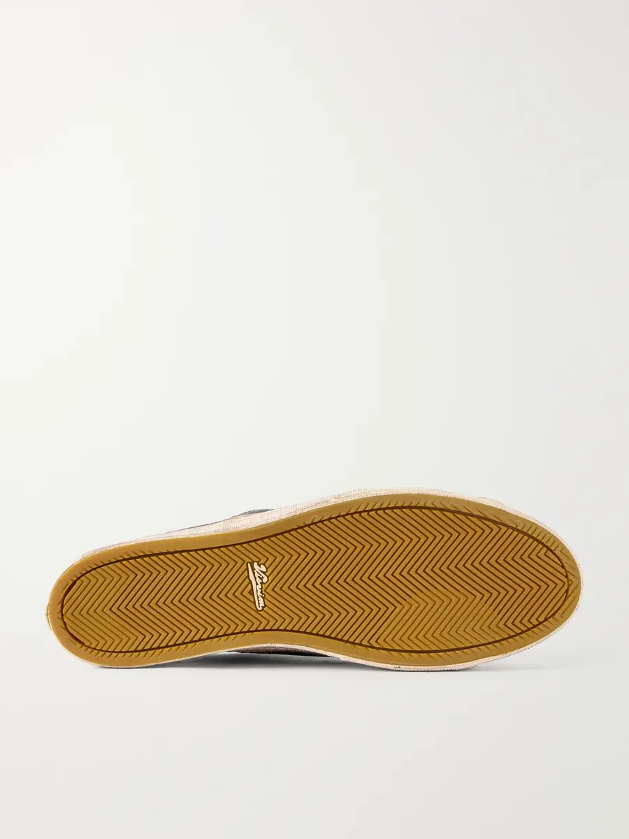Visvim Logan Distressed Canvas Sneakers - Men | Thumbnail 3 Visvim Logan Distressed Canvas Sneakers - Men | Thumbnail 3