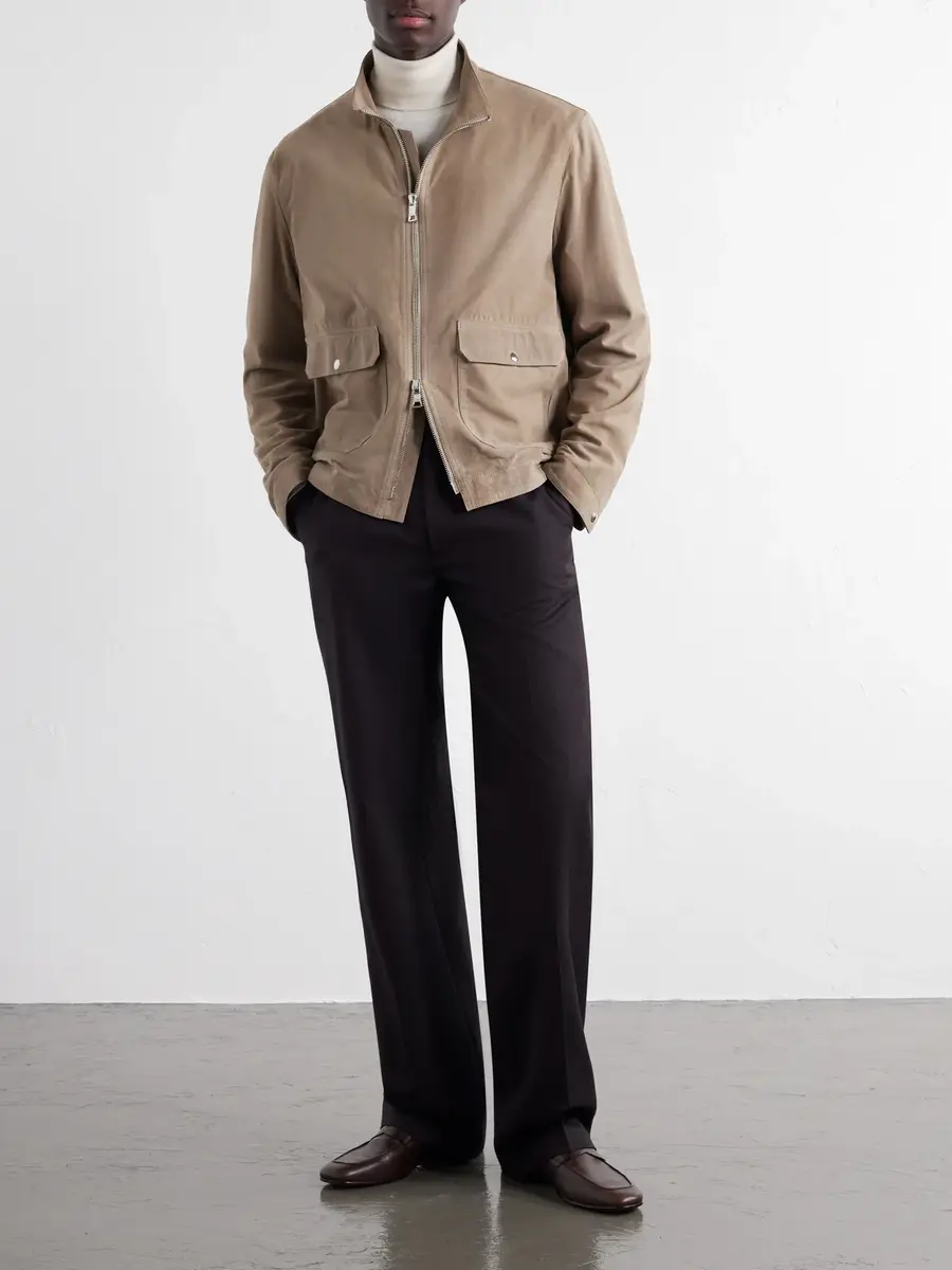 MR P. Harrington Suede Jacket - Men | Thumbnail 2