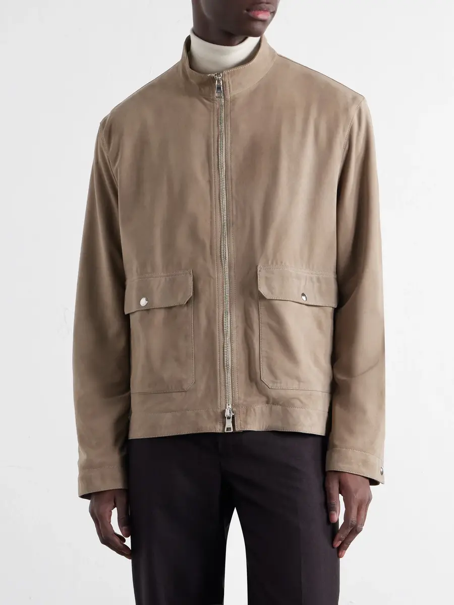 MR P. Harrington Suede Jacket - Men | Thumbnail 3
