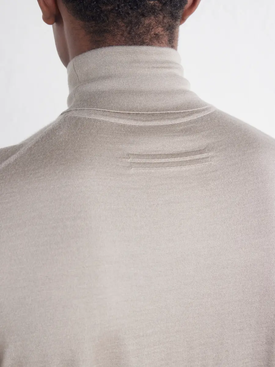 Zegna Cashmere and Silk-Blend Rollneck Sweater - Men | Thumbnail 6