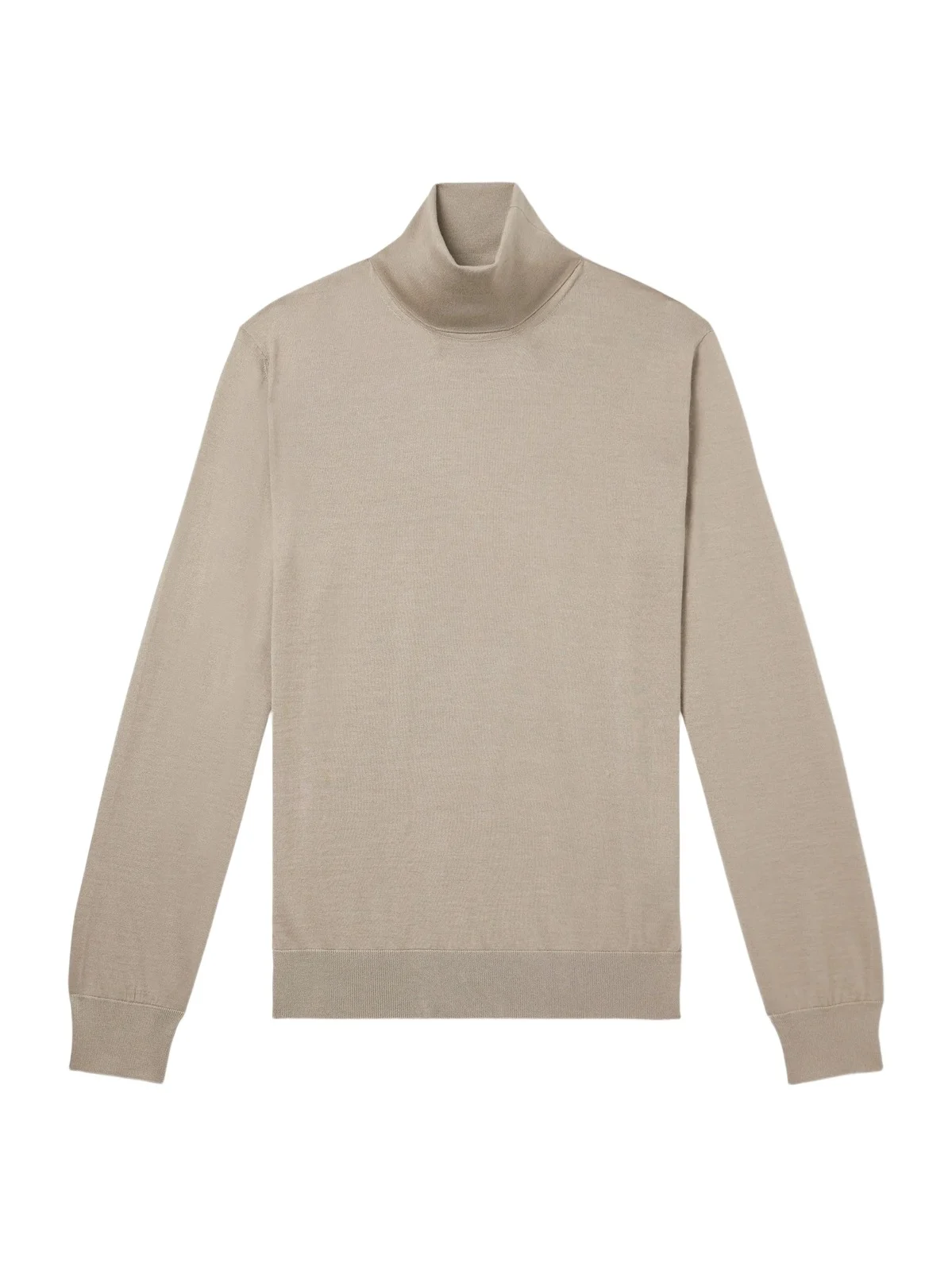 Zegna Cashmere and Silk-Blend Rollneck Sweater - Men