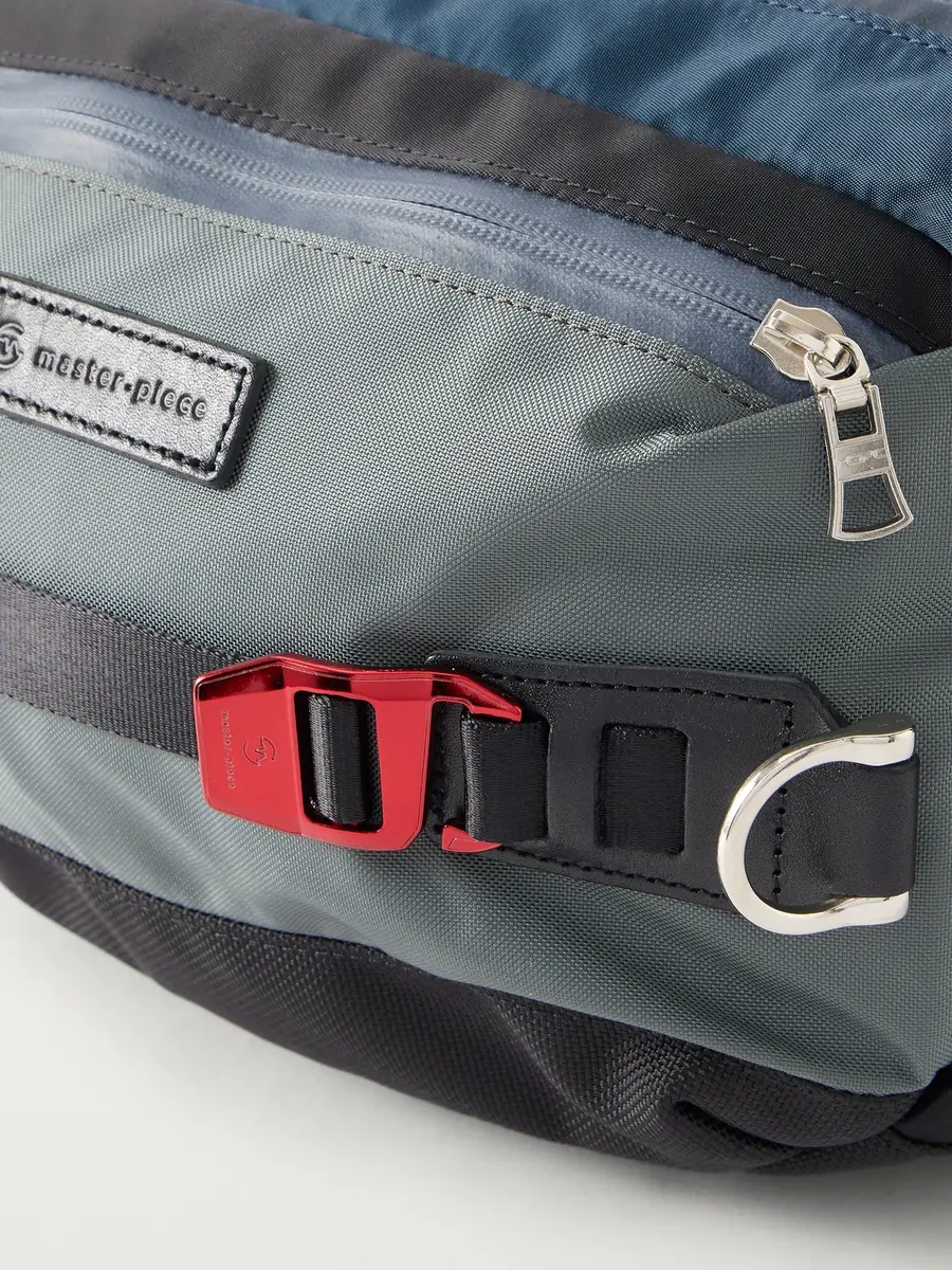 Master-Piece Leather-Trimmed CORDURA® Twill Belt Bag - Men | Thumbnail 5 Master-Piece Leather-Trimmed CORDURA® Twill Belt Bag - Men | Thumbnail 5