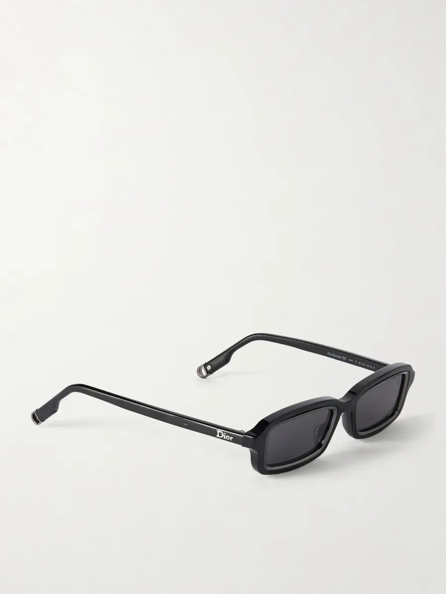 DIOR Eyewear DiorSymbol S2I Square-Frame Acetate Sunglasses - Men | Thumbnail 4