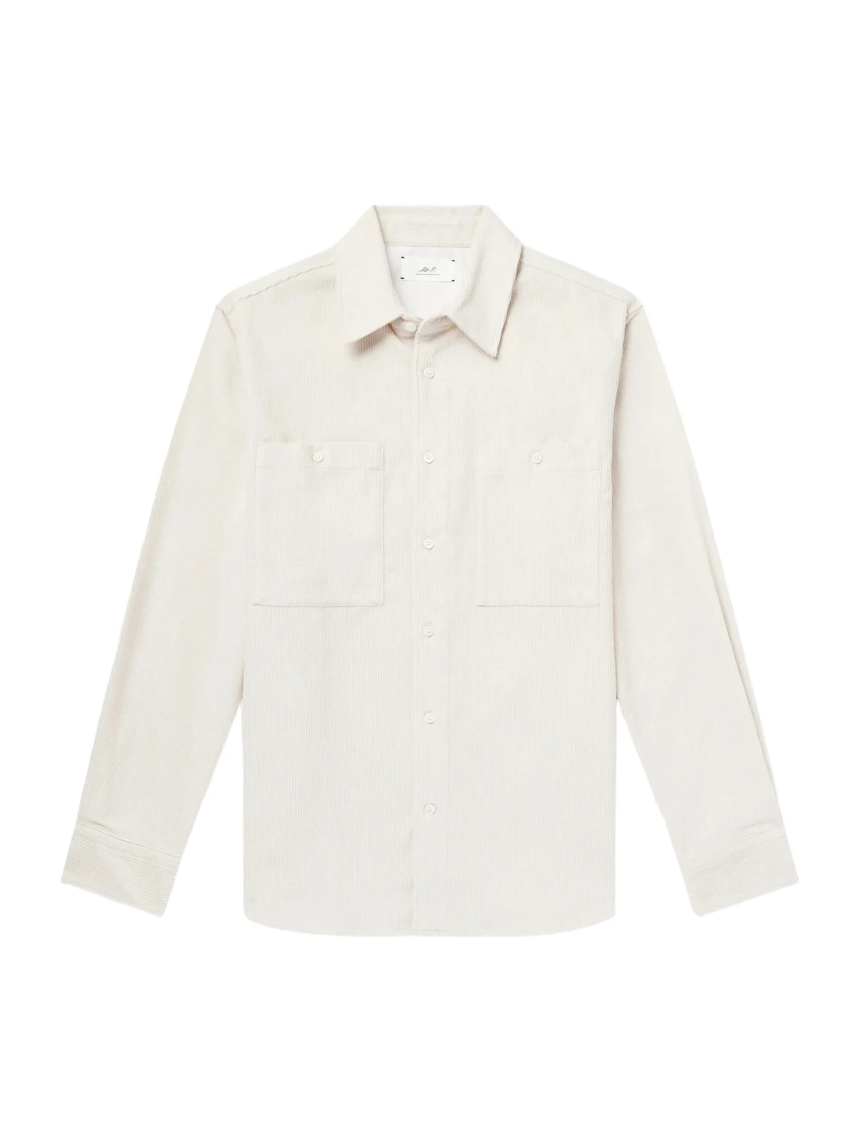 MR P. Cotton and Cashmere-Blend Corduroy Shirt - Men