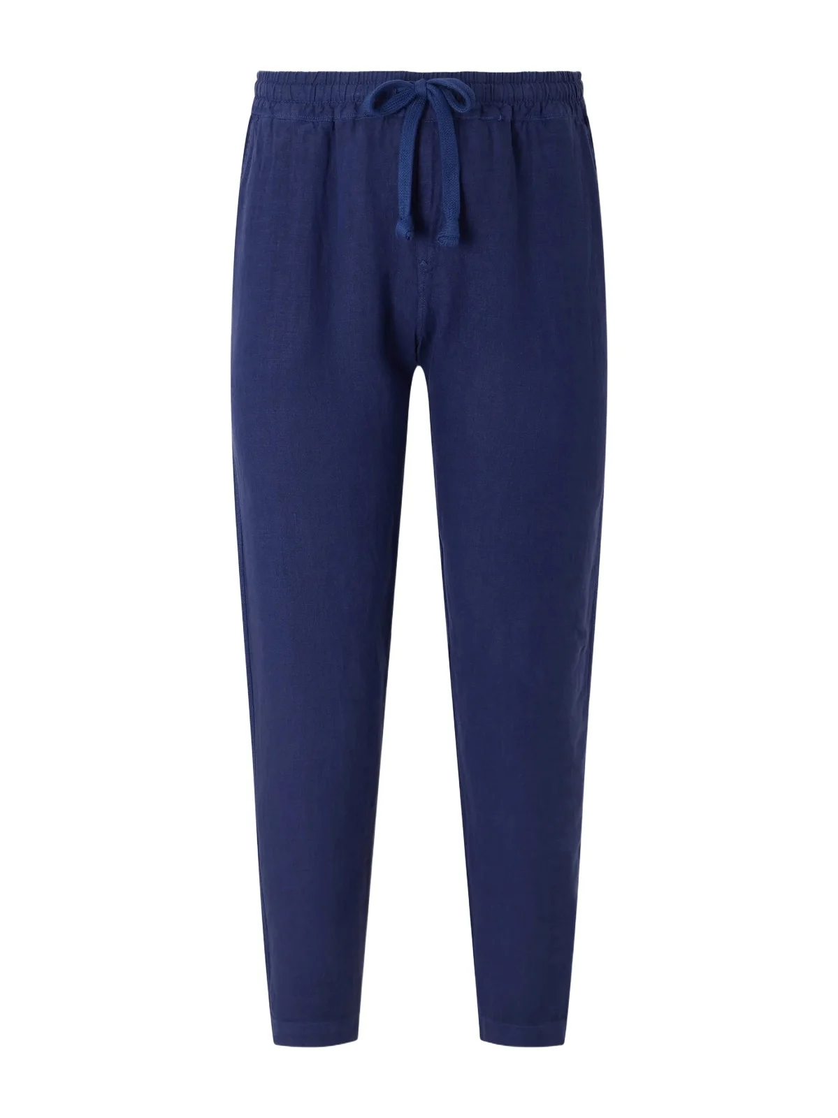FEDELI Straight-Leg Linen Drawstring Trousers - Men
