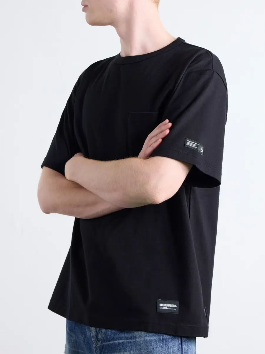 Neighborhood Logo-Appliquéd Cotton T-Shirt - Men | Thumbnail 5 Neighborhood Logo-Appliquéd Cotton T-Shirt - Men | Thumbnail 5