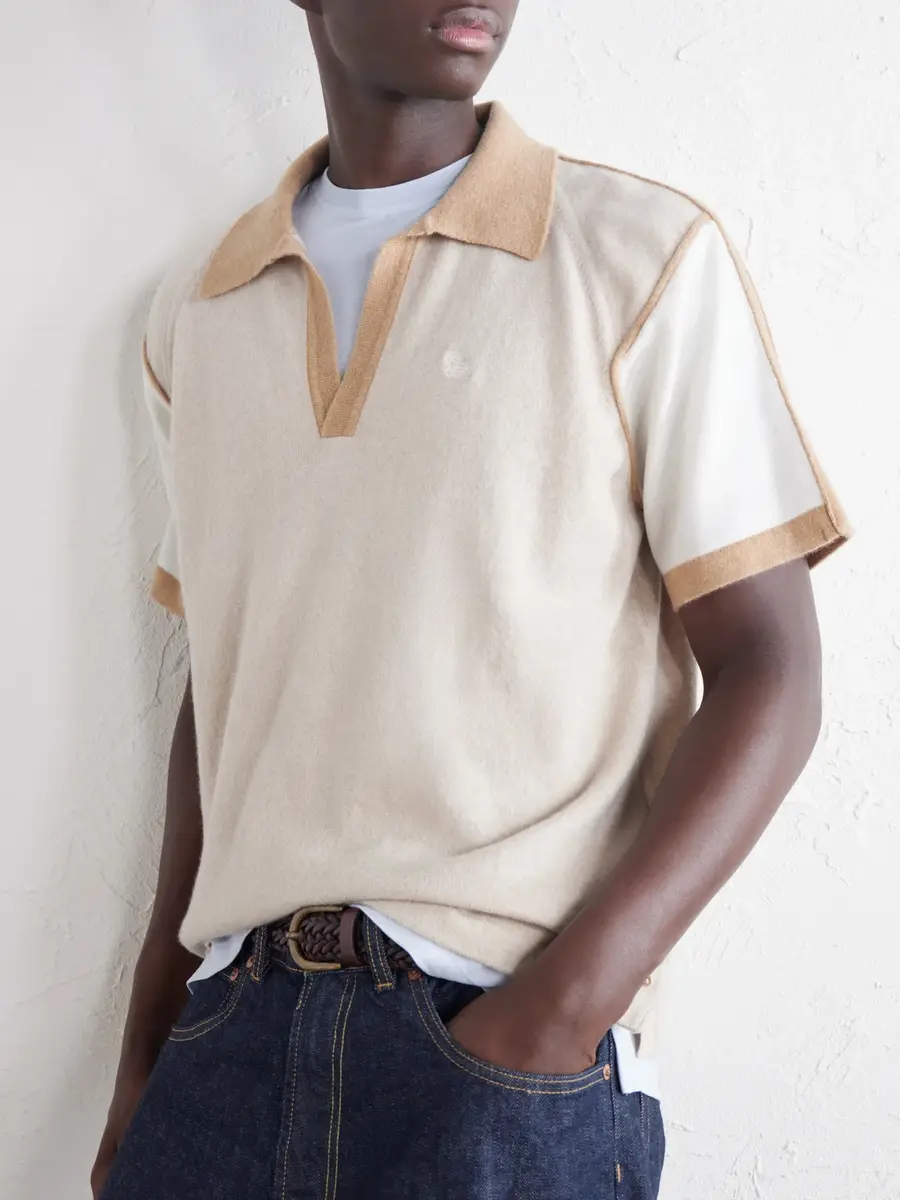 God’s True Cashmere Logo-Embroidered Cashmere Polo Shirt - Men | Thumbnail 5 God’s True Cashmere Logo-Embroidered Cashmere Polo Shirt - Men | Thumbnail 5