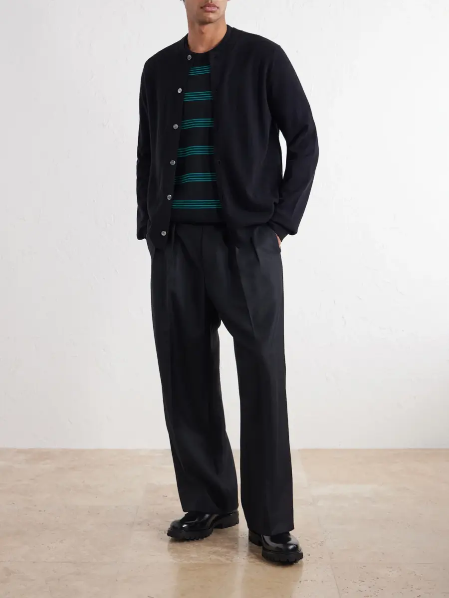 Comme des Garçons SHIRT Wool Cardigan - Men | Thumbnail 2