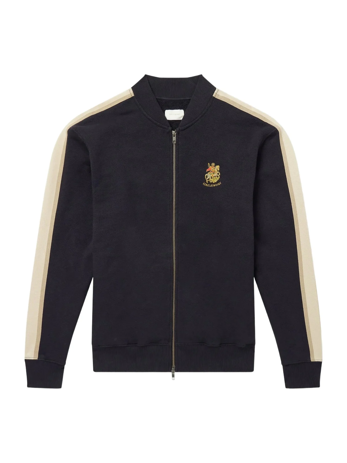 Aimé Leon Dore Saint George Logo-Embroidered Striped Cotton Track Jacket - Men