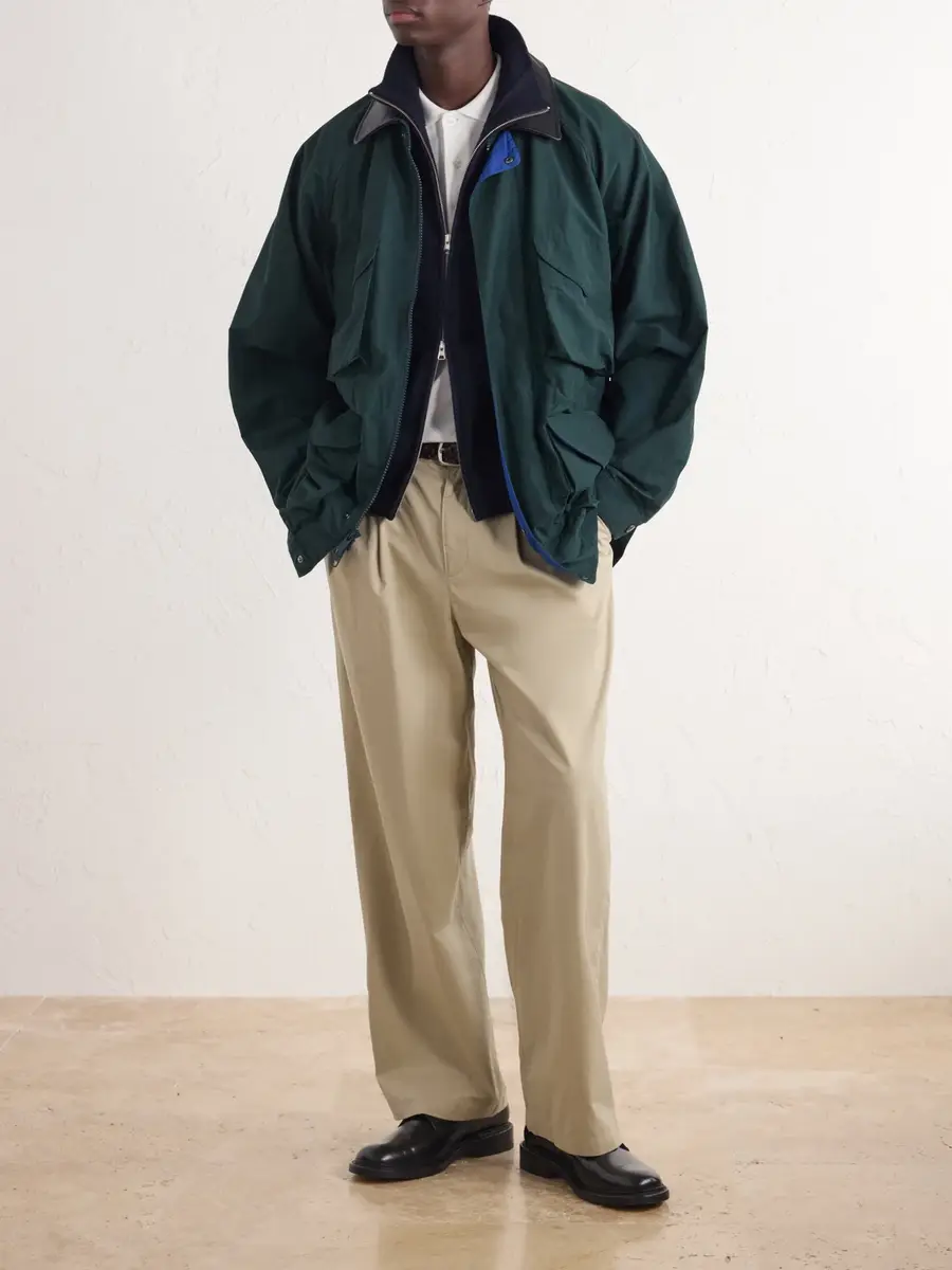 Aimé Leon Dore Straight-Leg Pleated Cotton Trousers - Men | Thumbnail 2 Aimé Leon Dore Straight-Leg Pleated Cotton Trousers - Men | Thumbnail 2