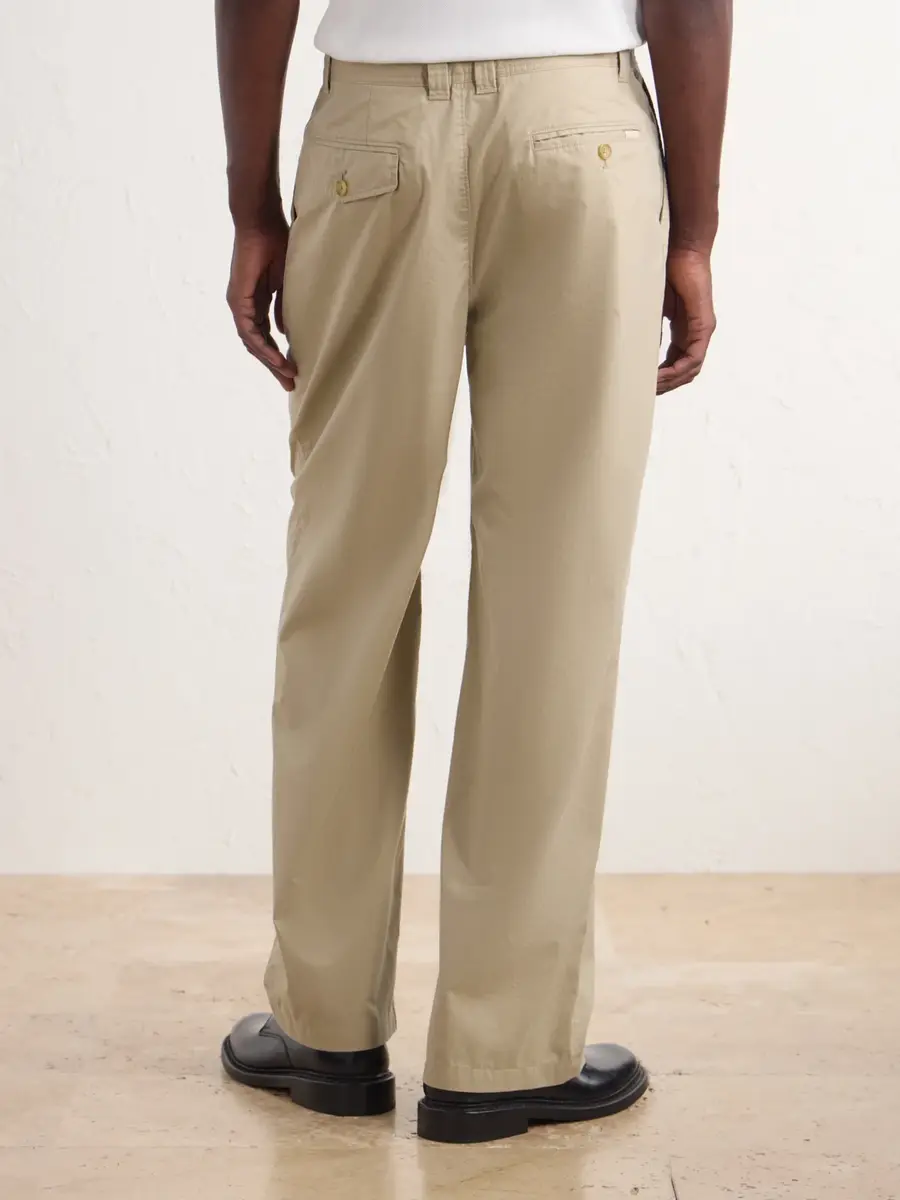 Aimé Leon Dore Straight-Leg Pleated Cotton Trousers - Men | Thumbnail 4 Aimé Leon Dore Straight-Leg Pleated Cotton Trousers - Men | Thumbnail 4