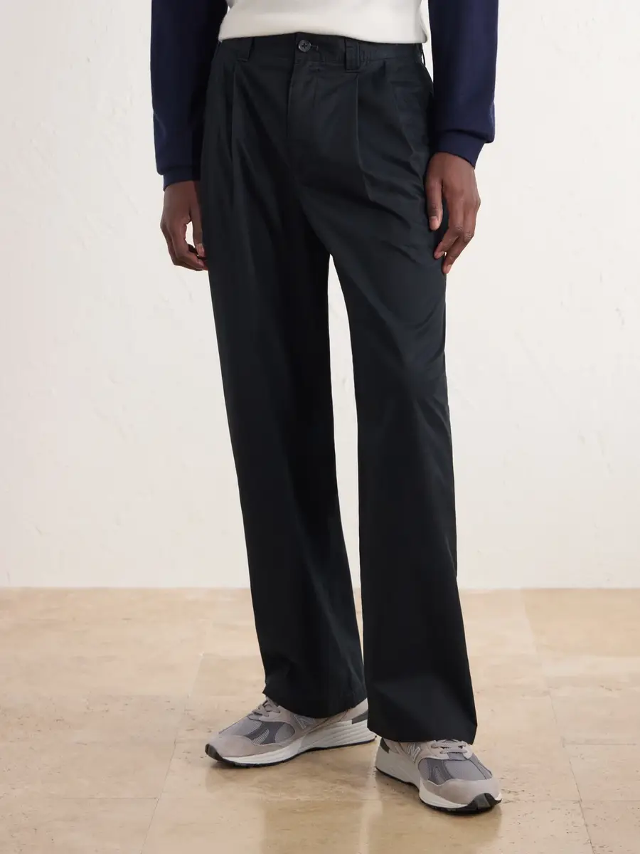 Aimé Leon Dore Straight-Leg Pleated Cotton Trousers - Men | Thumbnail 3 Aimé Leon Dore Straight-Leg Pleated Cotton Trousers - Men | Thumbnail 3