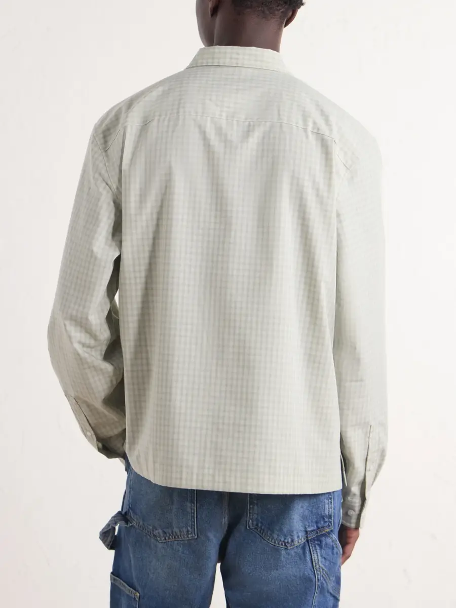 Aimé Leon Dore Checked Poplin Shirt - Men | Thumbnail 4 Aimé Leon Dore Checked Poplin Shirt - Men | Thumbnail 4