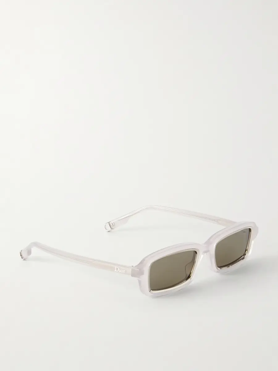 DIOR Eyewear DiorSymbol S2I Square-Frame Acetate Sunglasses - Men | Thumbnail 4
