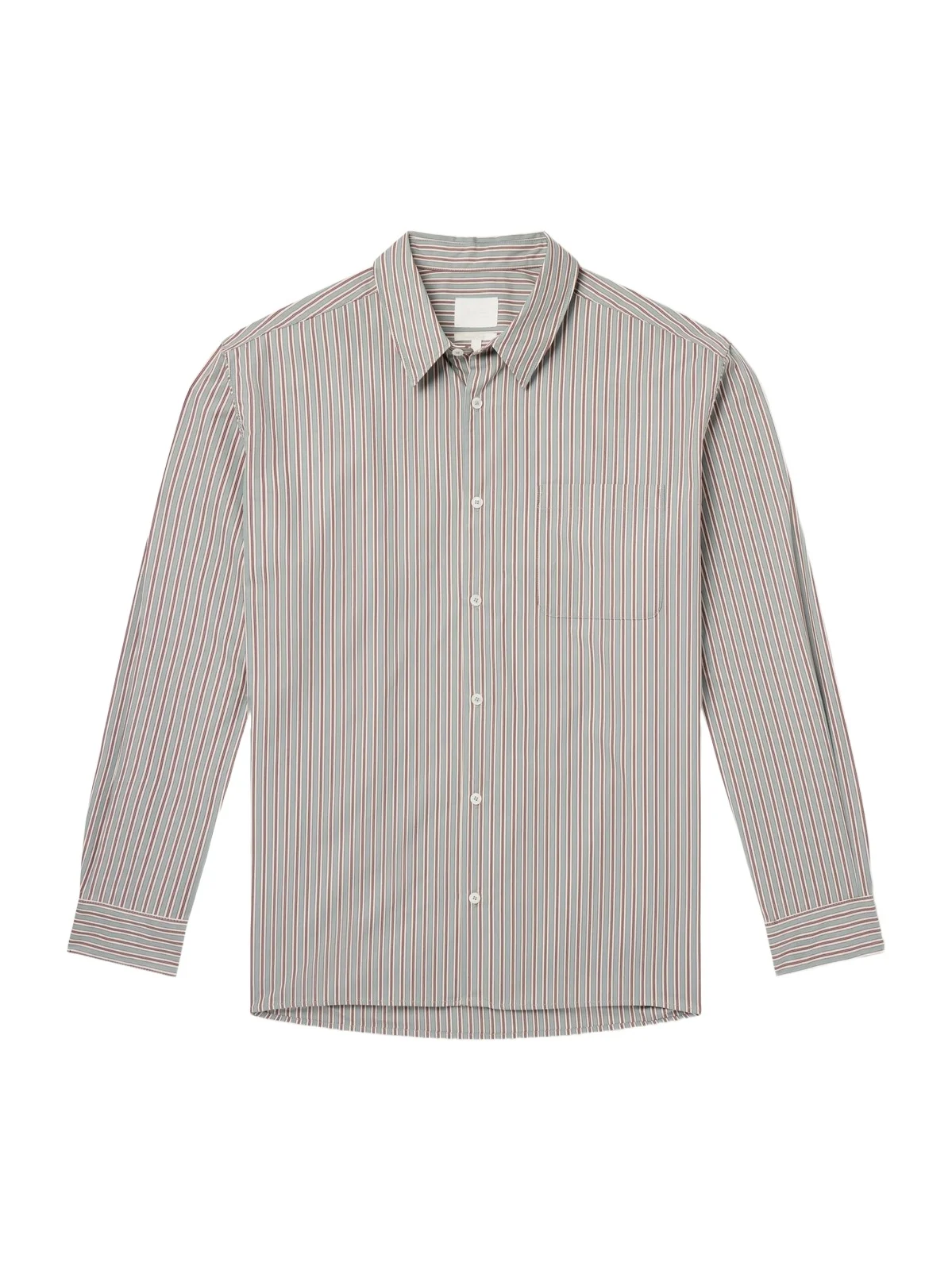 A.P.C. Malo Striped Cotton-Poplin Shirt - Men