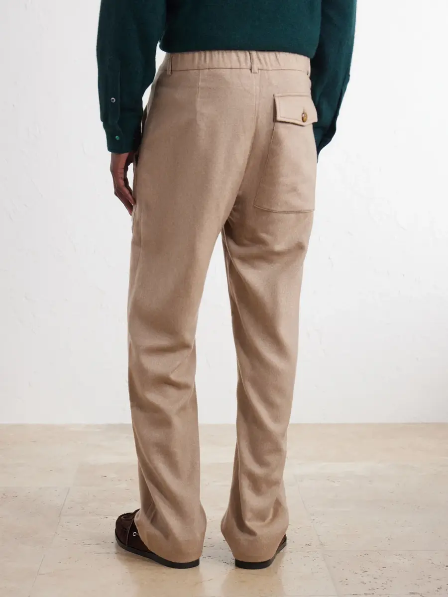 God’s True Cashmere Straight-Leg Cashmere-Canvas Trousers - Men | Thumbnail 4 God’s True Cashmere Straight-Leg Cashmere-Canvas Trousers - Men | Thumbnail 4
