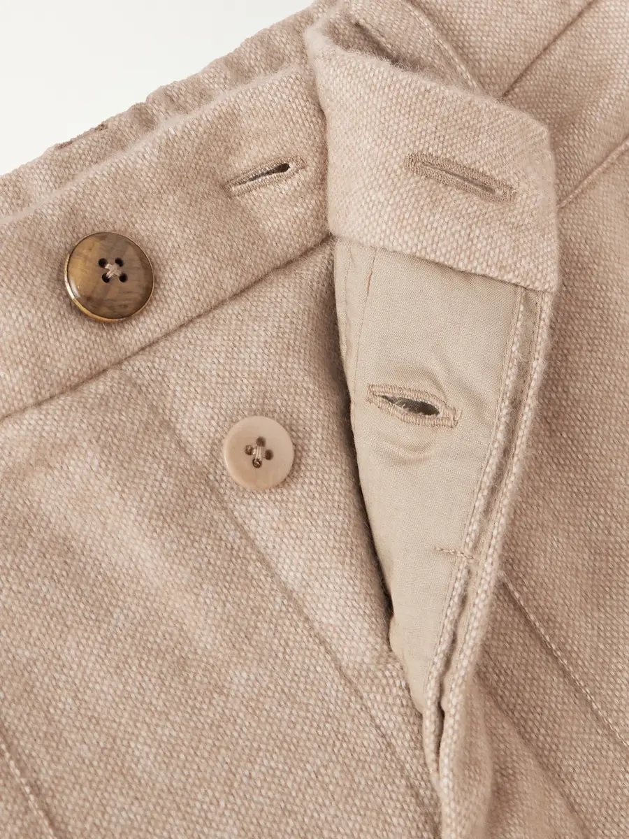 God’s True Cashmere Straight-Leg Cashmere-Canvas Trousers - Men | Thumbnail 6 God’s True Cashmere Straight-Leg Cashmere-Canvas Trousers - Men | Thumbnail 6